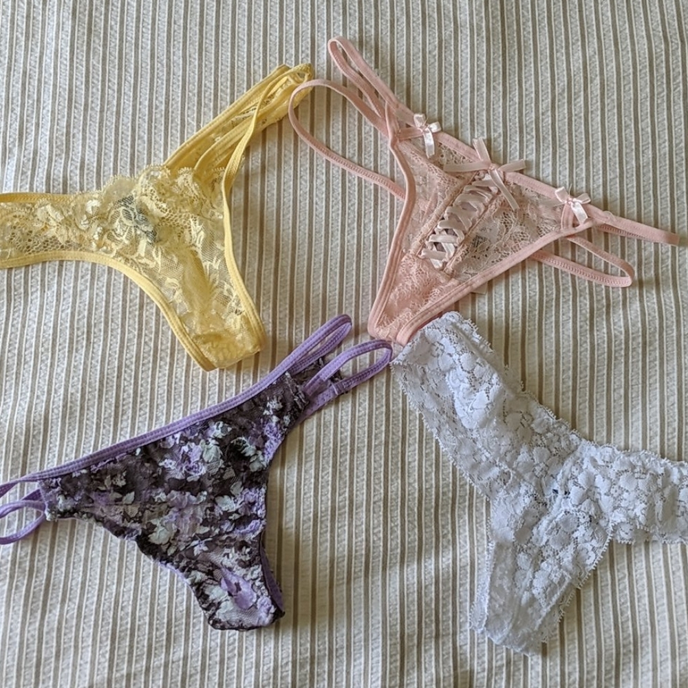 SOLD lace Thongs